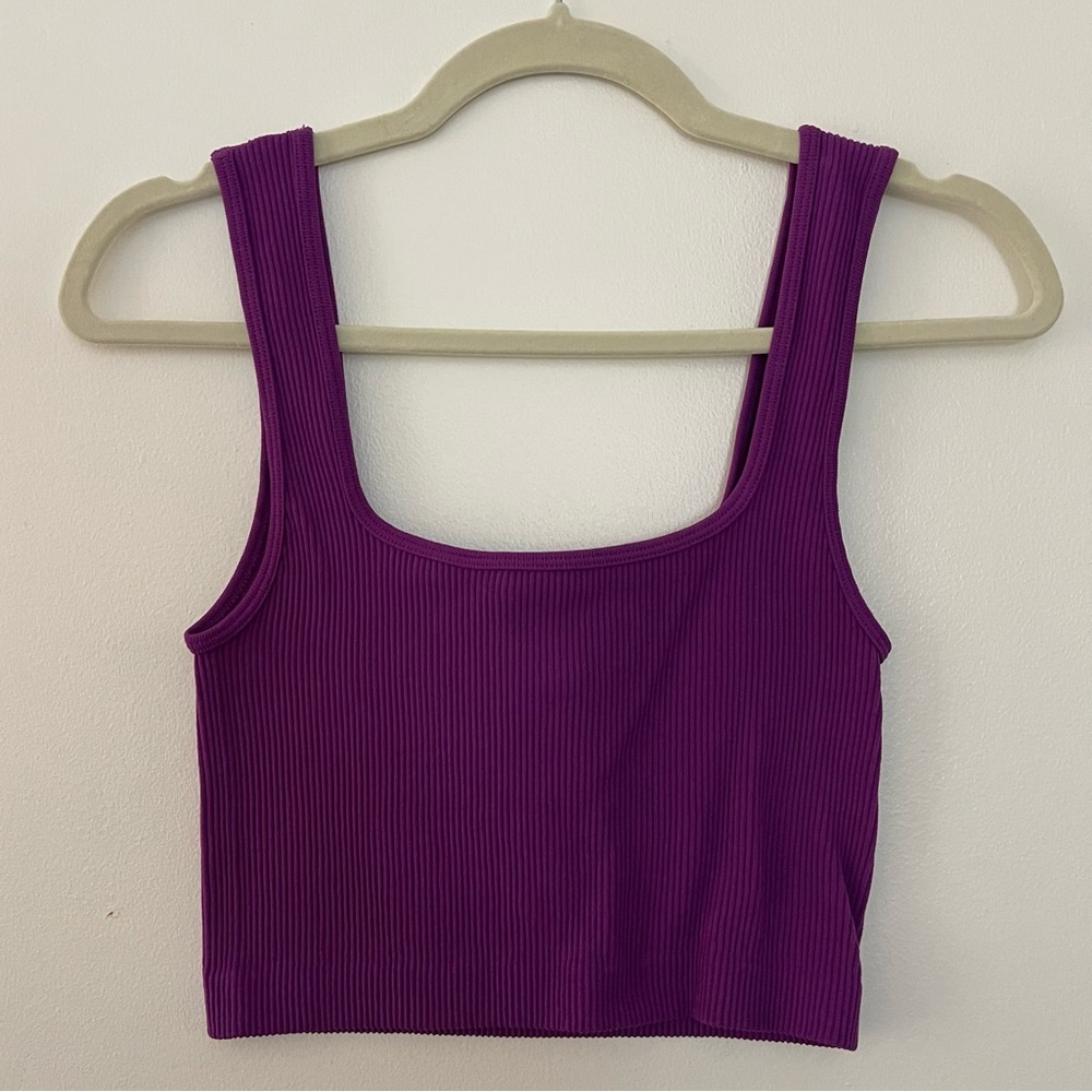 Zara Cropped Tank Top